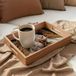 Plateau de service en bois personnalisé - Beige - 20 x 30 cm