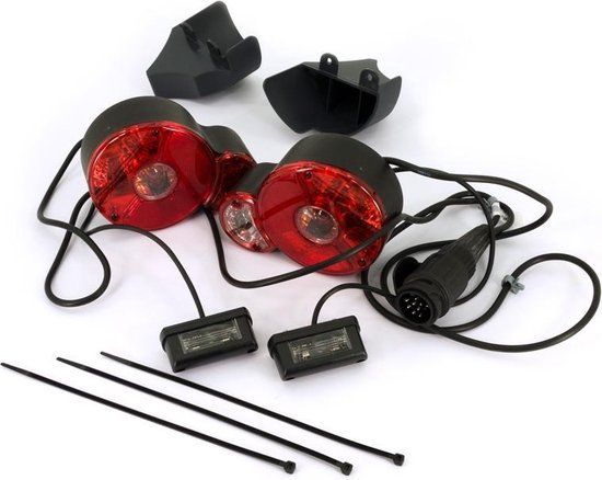 Twinny Load Lampenset e-Wing/e-Carrier/Rheia - Donkergrijs - 1 paar