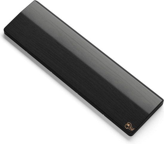 Glorious PC Gaming Race Wooden Wrist Rest - Compact - Onyx