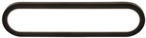 BRILONER - LED-spiegellamp badkamer met indirect licht, IP44 spatwaterdicht, wandmontage, badkamerlamp, spiegellamp, wand, 35 x 9 x 4 cm, zwart