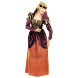 WIDMANN Volwassen kostuum Regina Medieval, meerkleurig, S