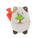 61938 NICI mymochi 61938 Angy kattenwarmwaterkruik met cactus, inhoud 300 ml, 30 cm, wit, knuffelige metgezel vanaf 10 maanden, verwarmingskussen voor kinderen en volwassenen