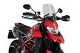 Puig Naked New Generation Sport 3634H Windscreen for Ducati Hypermotard 950/SP 19' Clear Smoke