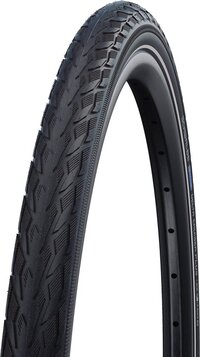 Schwalbe Delta Cruiser Plus - 28 inch x 1.40 - Zwart Reflecterend - Buitenband