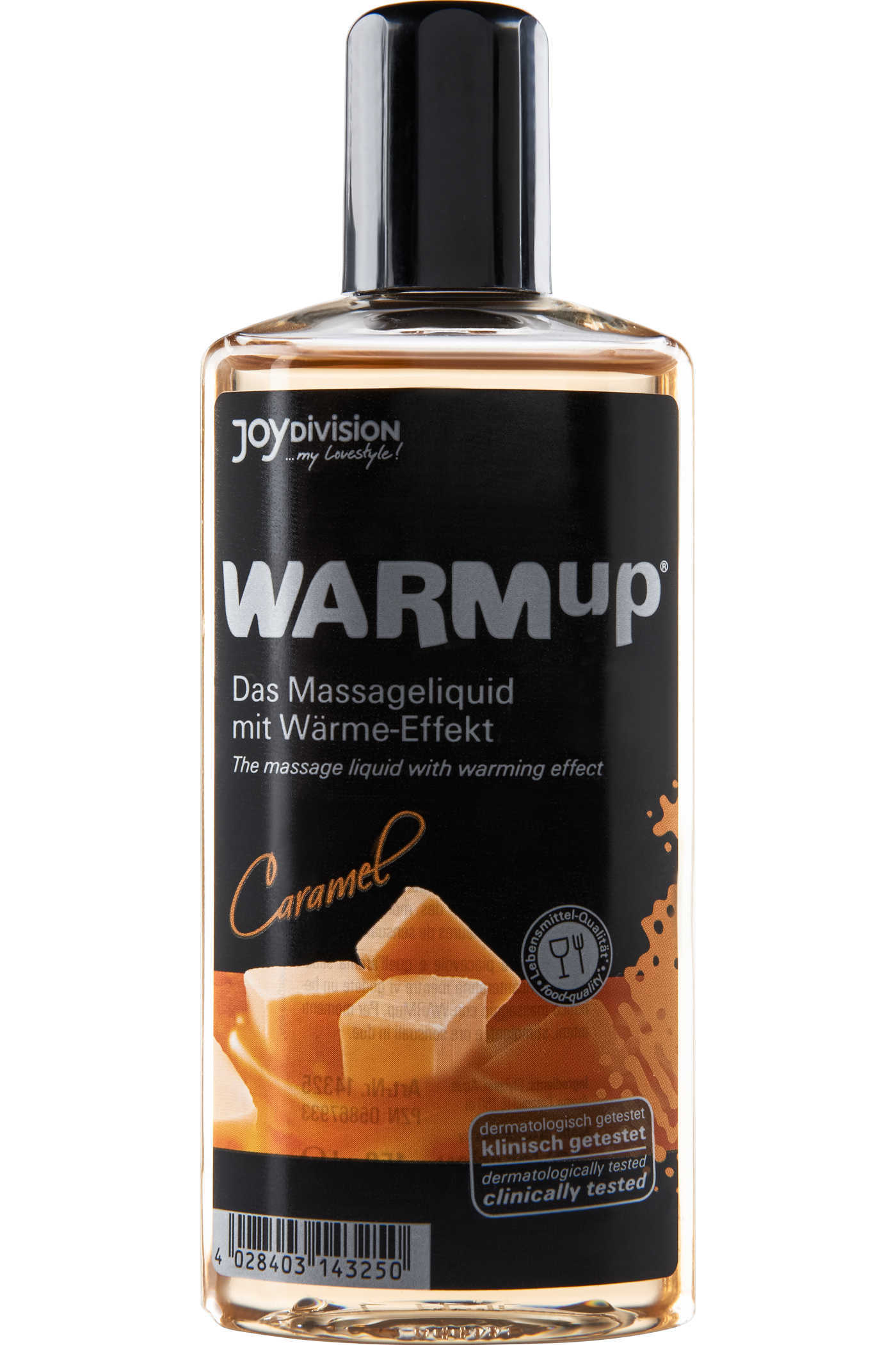 JOYDIVISION Massage olie Warm-up Karamel