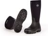 Grubs Frostline Bottes de pluie unisexes classiques Noir - Taille 44/45