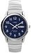 Timex T20031 Homme montre simple lecteur bleu argenté, Bleu, T20031