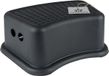 LIFESTEPS Marchepied WC Aide à la toilette Marchepied antidérapant Tabouret Tabouret de cuisine Marchepied de salle de bain Enfant Enfants Anthracite Noir