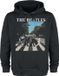 Beatles, The Beatles Amplified Collection Abbey Road Dark Night Heren Trui met capuchon Zwart S