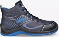Safety Jogger Flow S1P Middelhoog Slipvast SRC – ESD, Zwart/Blauw – Maat 35