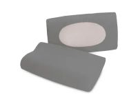 Schlafgut Pure flexible Kussensloop S-XL 128 Grey Mid