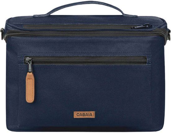 Cabaia Vanity Essentials Toilettas - Reistoilettas - rPet - Blauw