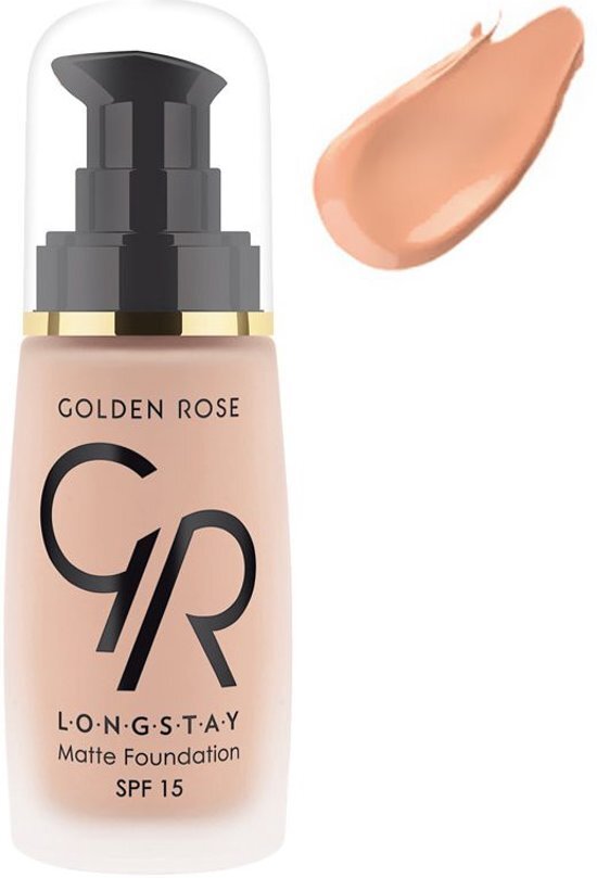 Golden Rose LONGSTAY MATTE FOUNDATION 04