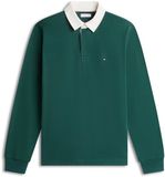 Tommy Hilfiger Polo Homme Coton S Vert Foncé/Blanc