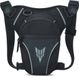 Merkloos Beentas Motor - Sacoche de jambe - Sacoche de motard - Polyester - Noir - Unisexe