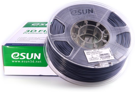 ESUN ABS+ Grey - 1.75mm - 3D printer filament