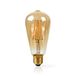 Nedis SmartLife - Slimme Filamentlamp - E27 - 5W - 500 lm - 2200K - Warm Wit - Goud