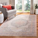 Safavieh Vloerkleed Kenitra Grijs Stof Rechthoekig Klassiek 152 x 244 cm