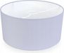 Abat-jour pour lampadaire ou suspension, gris clair, 40 cm