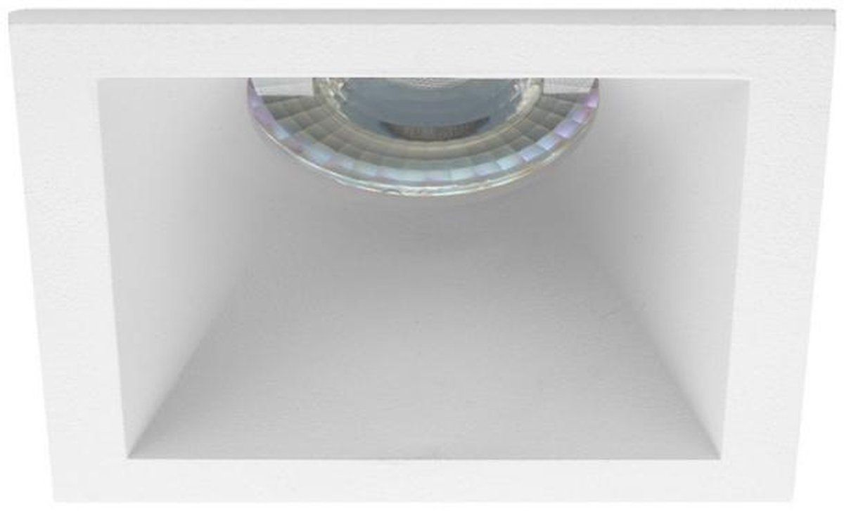 RTM Lighting Bore Inbouwspot - Vierkant - Verdiept - Wit - Extra Warm Wit - Dimbaar - 3.8W - LED