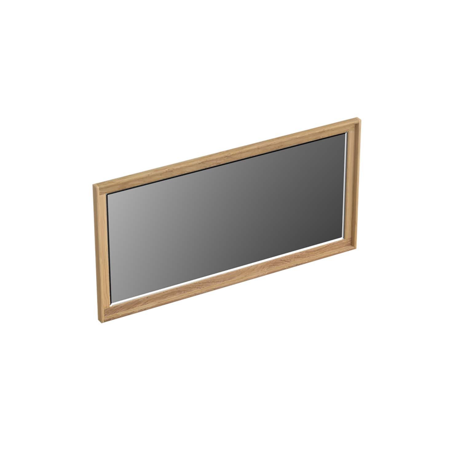 Forzalaqua Reno Spiegel - 100x2x50 cm - Eiken Smoke