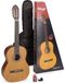 Stagg C440 klassieke gitaar, zwart, complete set naturel