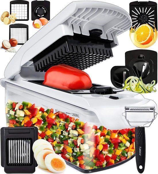 Fullstar Bol 11-in-1 multifunctionele mandoline-groentesnijder