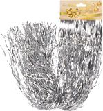 Merkloos / Sans marque Humbert Und Brandt Gmbh Engelenhaar/lametta slierten - golvend -zilver -50 cm - folie -kerstboomversiering