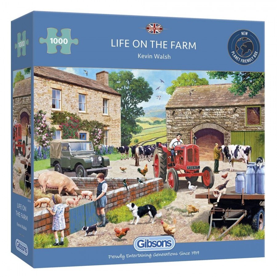 Gibsons Life on the Farm Puzzel (1000 stukjes)