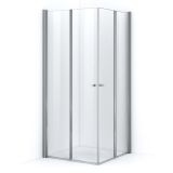 Maxaro Douchecabine Zircon Comfort Helder 90x90cm Vierkant met Vouwdeur