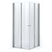 Maxaro Douchecabine Zircon Comfort Helder 90x90cm Vierkant met Vouwdeur