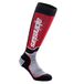 Alpinestars Mx Plus technische sokken MX uniseks (1 stuk), Zwart, grijs, rood, L