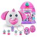 Rainbocorns Eggzania Surprise Mania Peanuts the Elephant - verzamelbare pluche - meer dan 20 verrassingen aan de binnenkant, 28 cm, knuffelpluche knuffeldier, ringen, armbanden, stickers, draagbare
