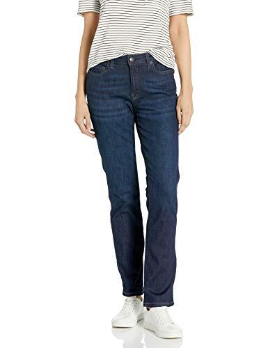 Amazon Essentials Amazon Essentials Nieuwe Slim Straight-fit Jean Dark Wash, 16 Lang