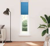 Maison Exclusive - Plissé, bleu, 40x200 cm