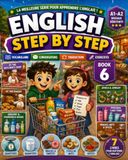 English Step by Step for French Speakers: Book 6