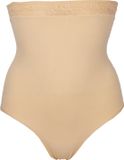 J&C Underwear BV corrigerende tailleslip met kant - L - Beige