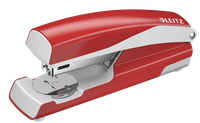 Leitz NeXXt WOW Nietmachine Gris, Rouge Métal, Plastique 260g