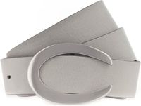 Vanzetti Leren Riem 33mm Leather Belt W75 Light Grey Grijs