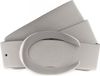 Vanzetti Leren Riem 33mm Leather Belt W75 Light Grey Grijs