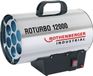 Rothenberger Roturbo 12000, 12 kW, propaan, grijs, met drukregelaar en slang