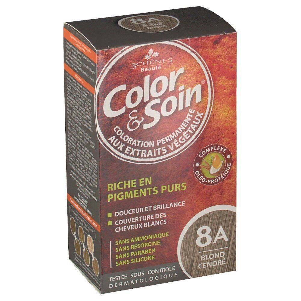 Color & Soin® 8A Ash Blonde 135 ml Hair Color Cream