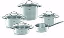 Fissler San Francisco Pannenset - 5-delig - RVS