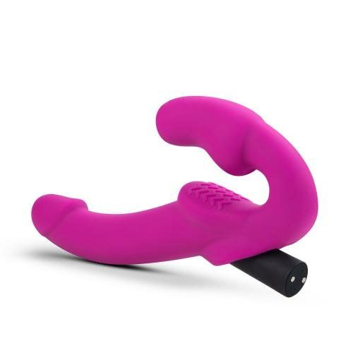Temptasia Estella Vibrerende Strapless Strap-on - Roze
