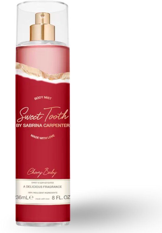 Sabrina Carpenter Sweet Tooth Body Mist Cherry Baby - 236 ml