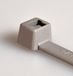HellermannTyton T80R-PA66-GY Kabelbinder Grijs 100 stuk(s)