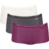 Sloggi GO Crush Short C3P Black Combination