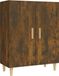 vidaXL Dressoir, bewerkt hout, gerookt eikenkleurig, 70x34x90 cm