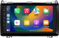 Happiq Autoradio met Bluetooth - Carplay - Voor Mercedes Benz B200 / Sprinter W906 / Viano / Vito W639 - Geschikt voor Apple en Android - Stereo - Navigatie - Navigatiesysteem auto