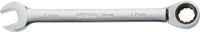 KS TOOLS GEARplus - Ringsleutel met Ratchet - 15 mm - Chroom Vanadium